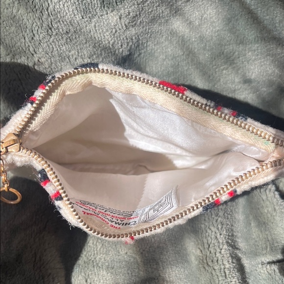 Vintage Chimayo Cream and Red Patterned Purse all wool - Picture 4 of 6